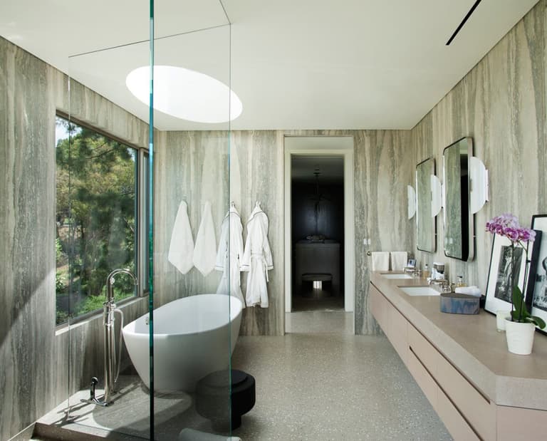 Une maison ronde par Dennis Gibbens Architects Berverly Hills