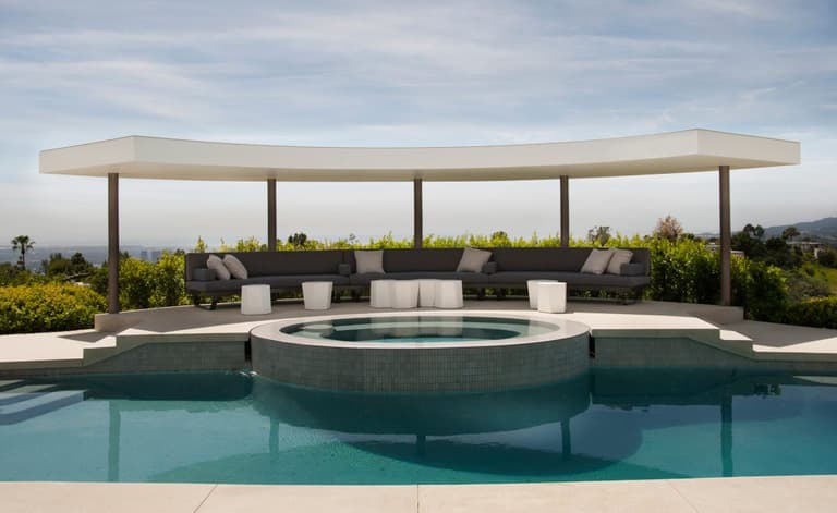 Une maison ronde par Dennis Gibbens Architects Berverly Hills