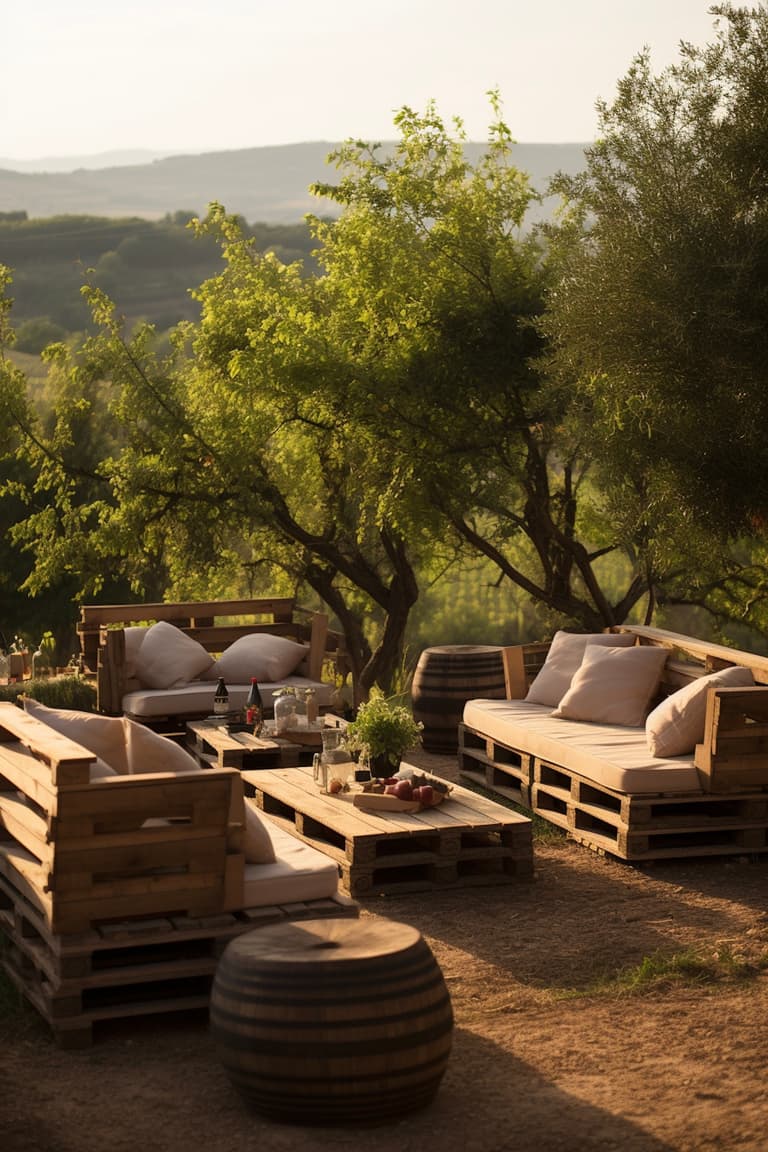 comment traiter entretenir terrasse fauteuil canapé palettes