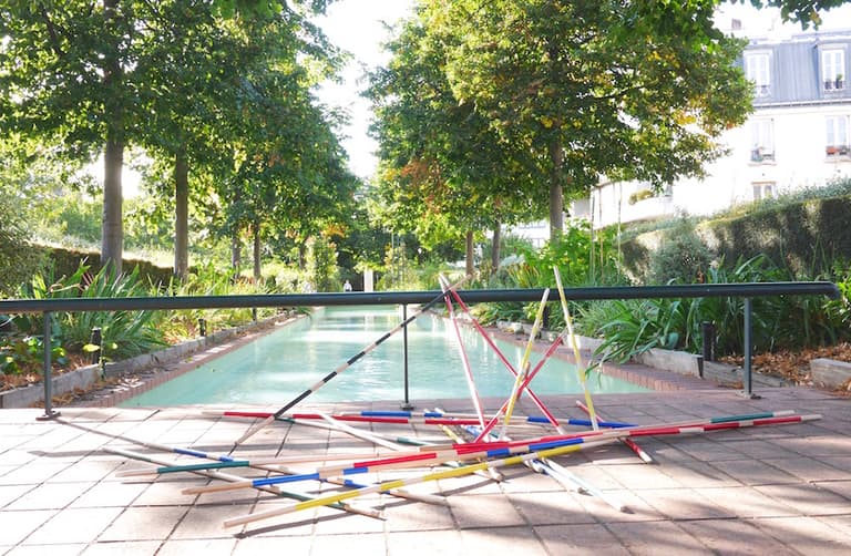 mikado géant jeux en bois de jardin