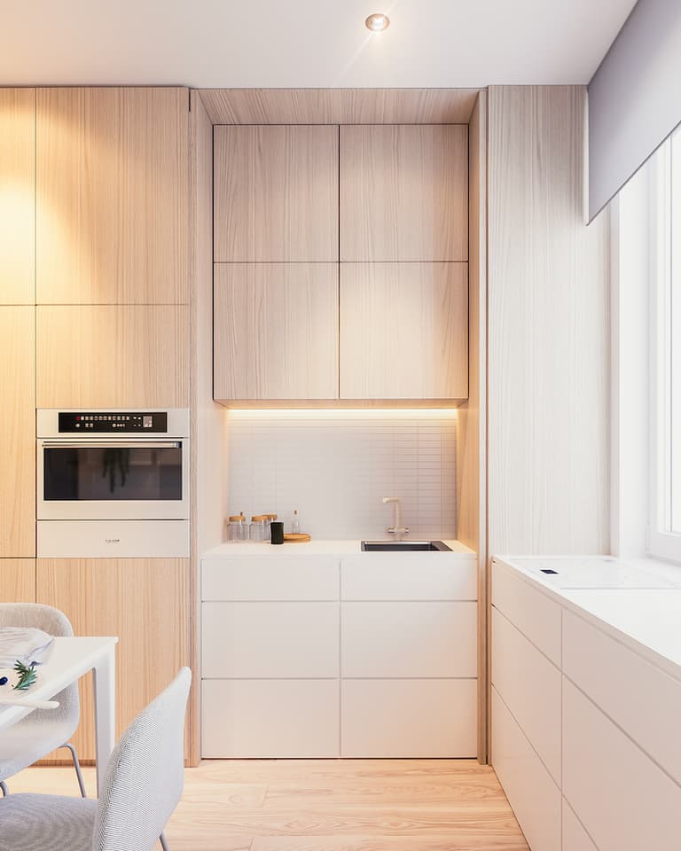 déco minimaliste appartement Yevhen Zahorodnii