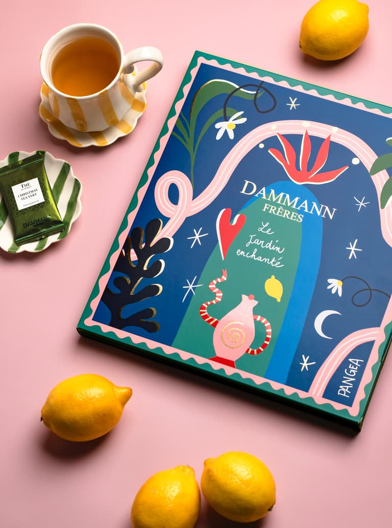 calendrier Dammann frères thé 2024 luxe