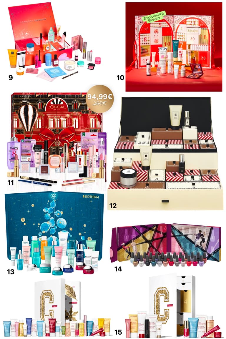 meilleur calendrier avent beauté femme 2023 test avis