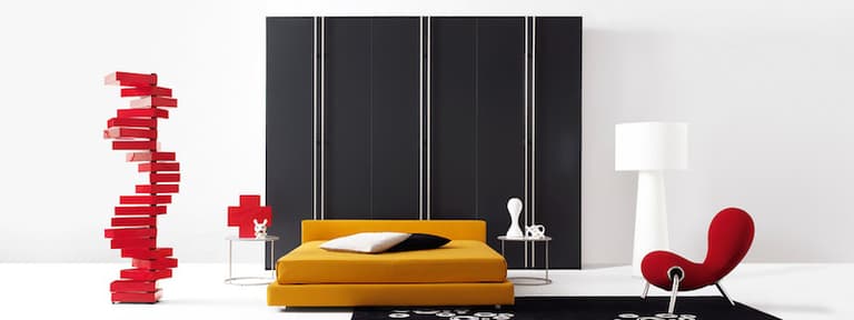 collection Cappellini à Milan avec mobilier design contemporain