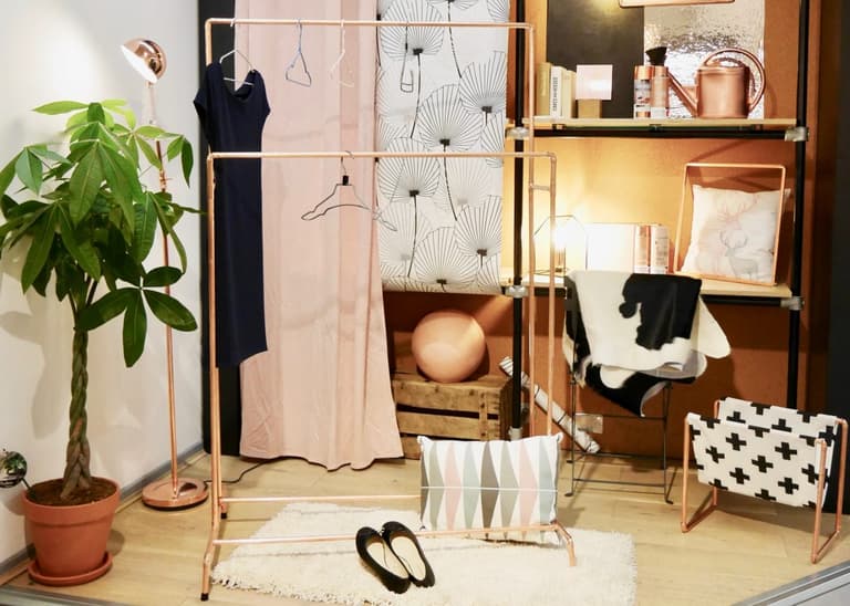 objet en cuivre diy création déco blog clemaroundthecorner