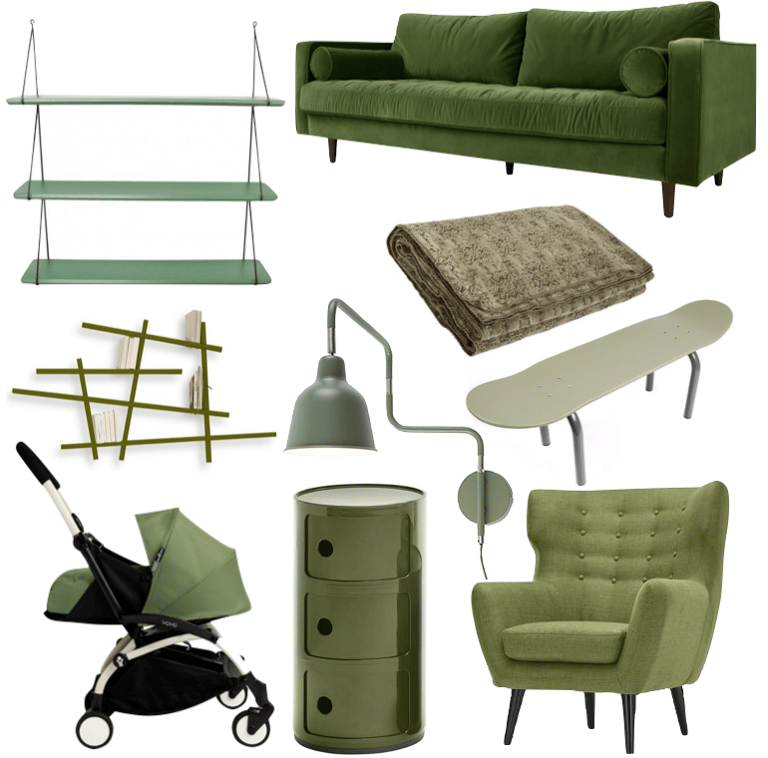 Camaieu de couleur inspiration déco salon cosy nature