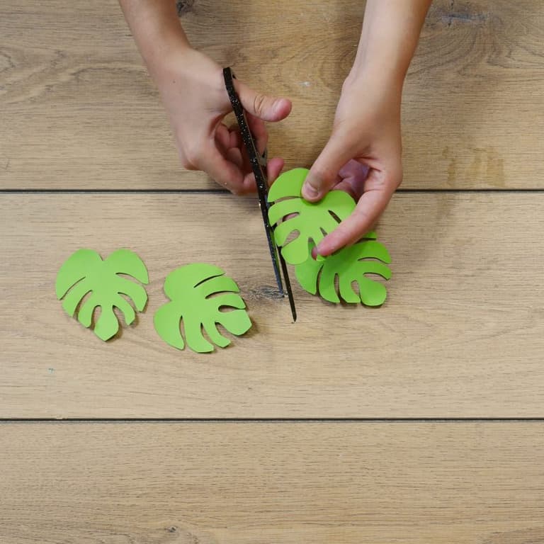 patron diy tuto fleur en papier guirlande ete