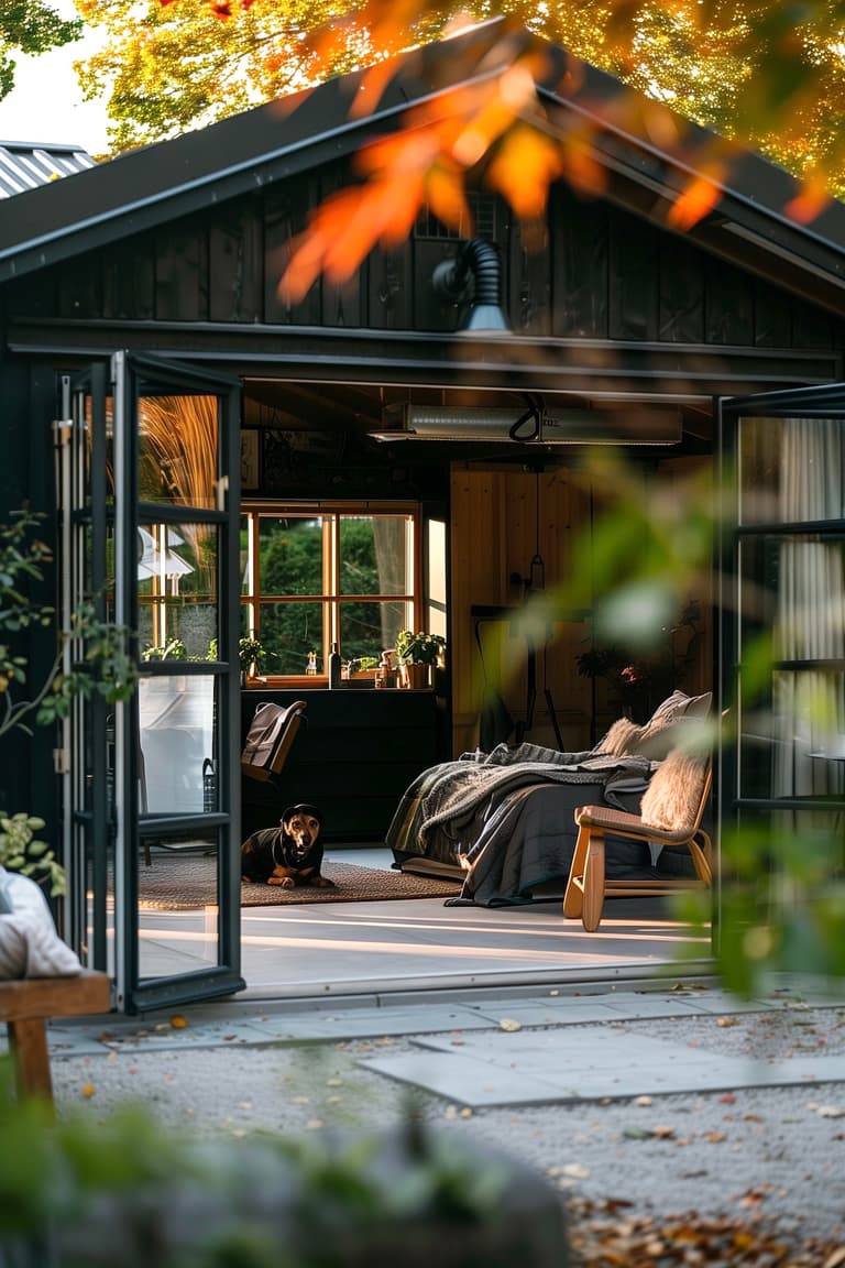 annexe maison chambre supplémentaire abri jardin