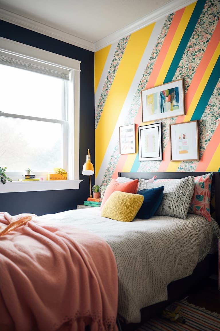 moderniser chambre ado fille décoration murale