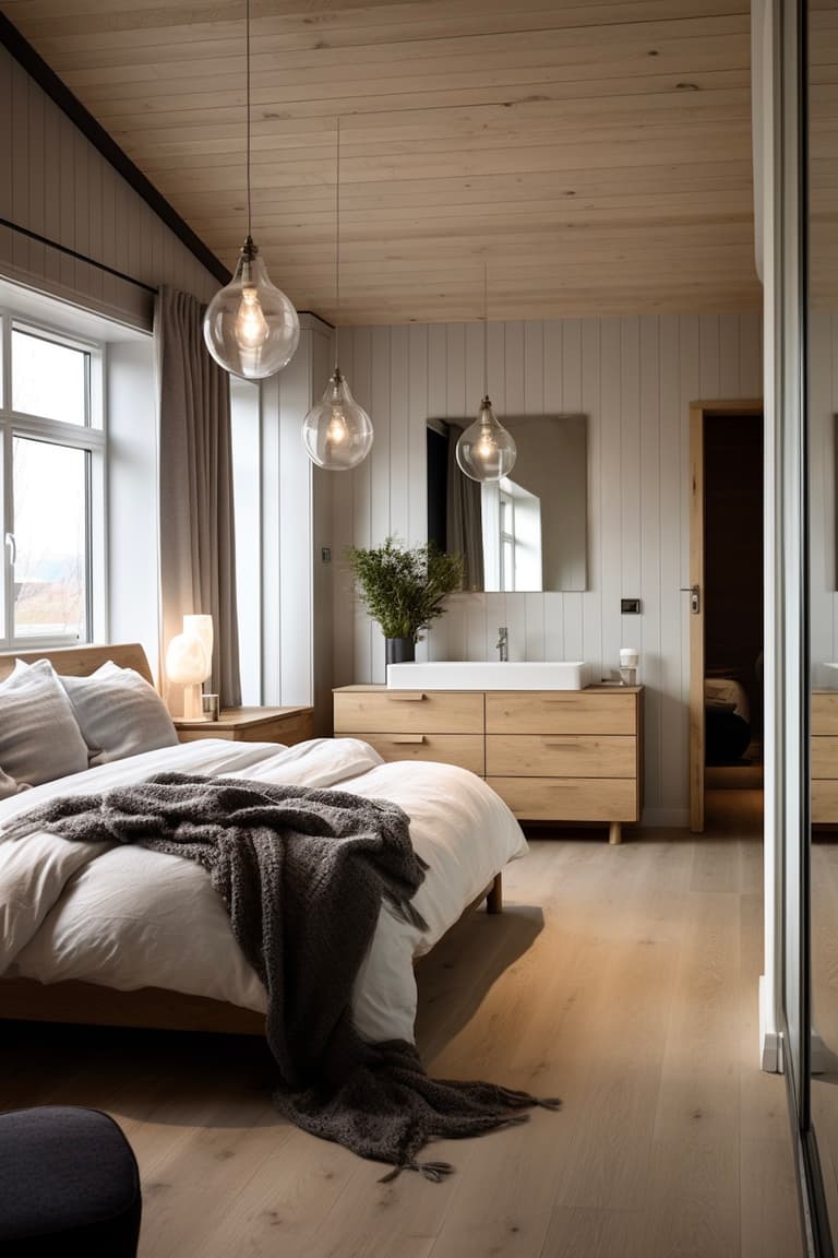 idée suite parentale salle de bain maison de campagne chic
