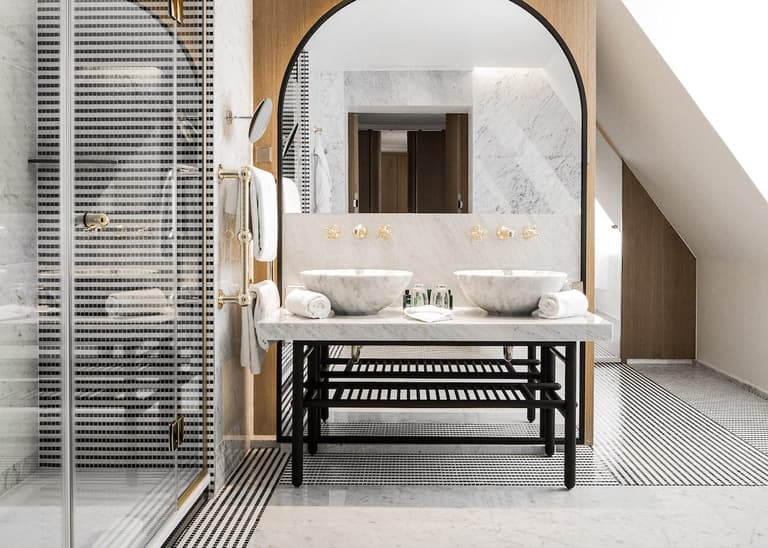 robinet personnalisable sur mesure robinetterie Stella Roma Hotel Vernet