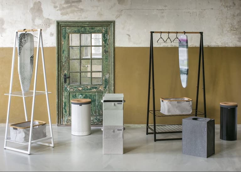brabantia salle de bain liège panier étendoir design - blog déco - Clem Around The Corner