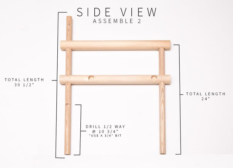 DIY chaise assemblage bois - blog déco - clem around the corner