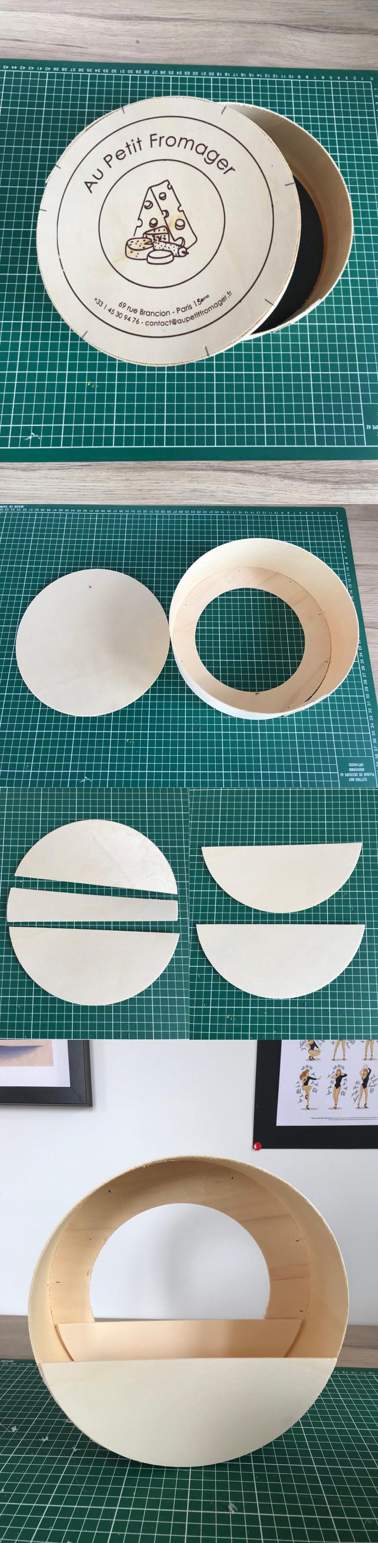 plante en papier recyclage boîte fromage - blog déco - clem around the corner