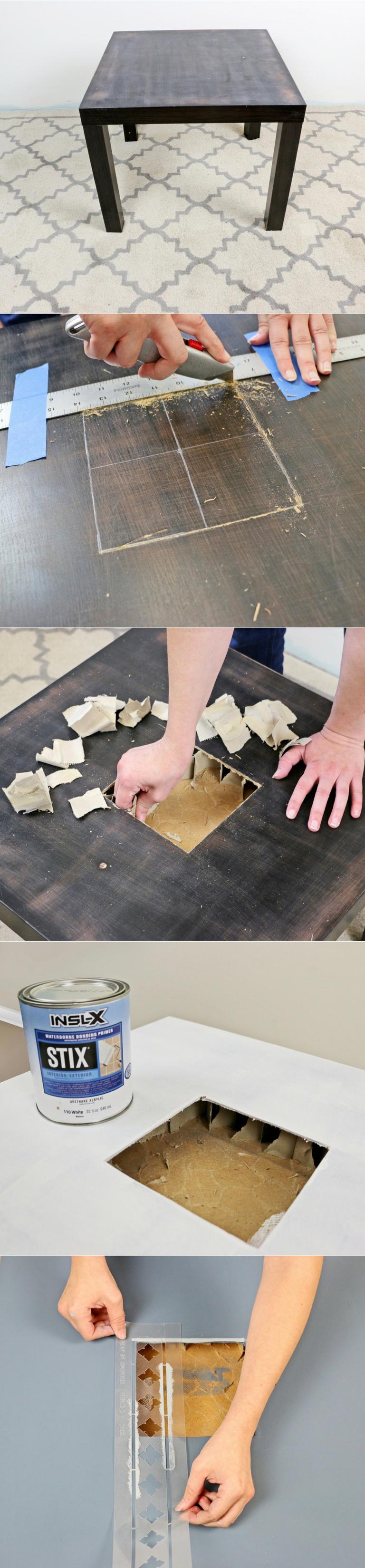 lack ikea hack table basse avec plantes vertes - blog déco - clem around the corner