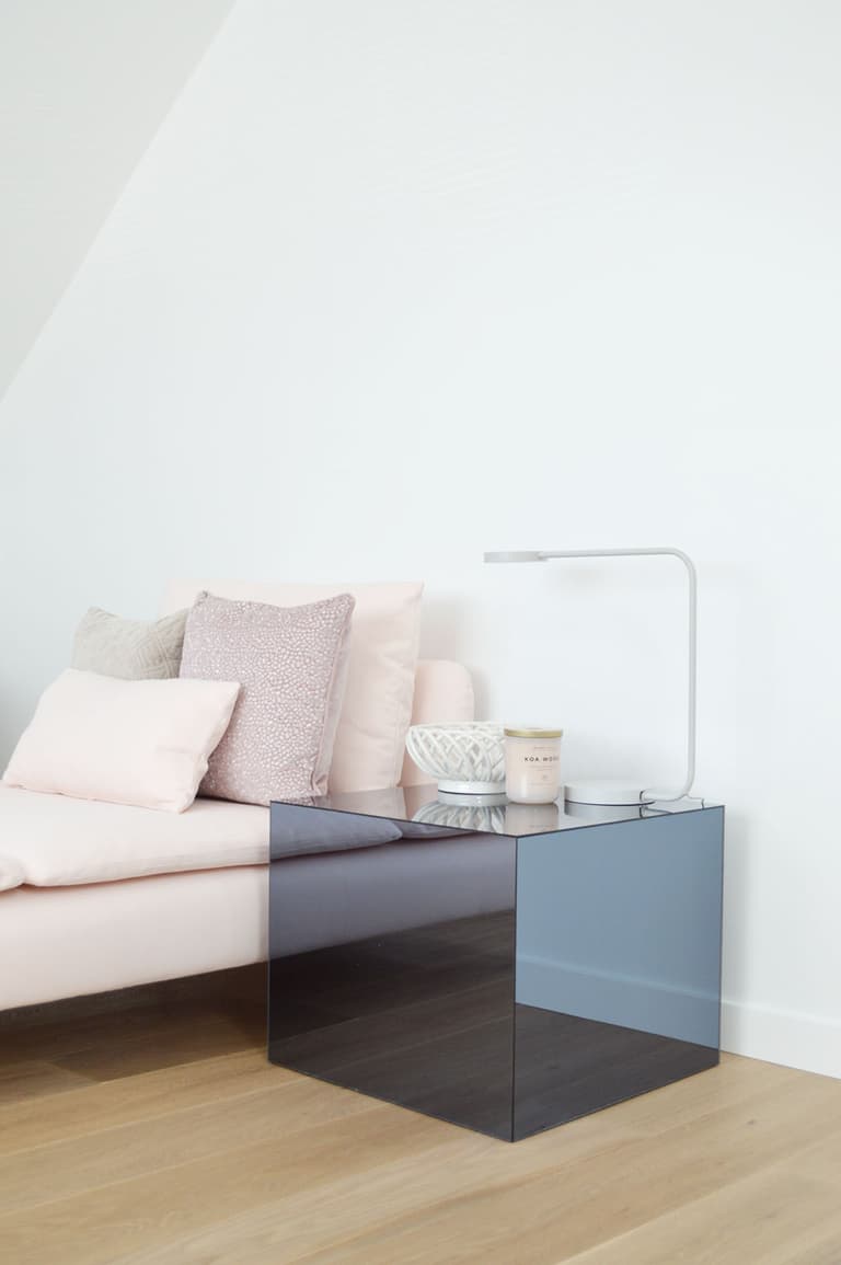 lack ikea hack table miroir plexiglas diy design - blog déco - clem around the corner