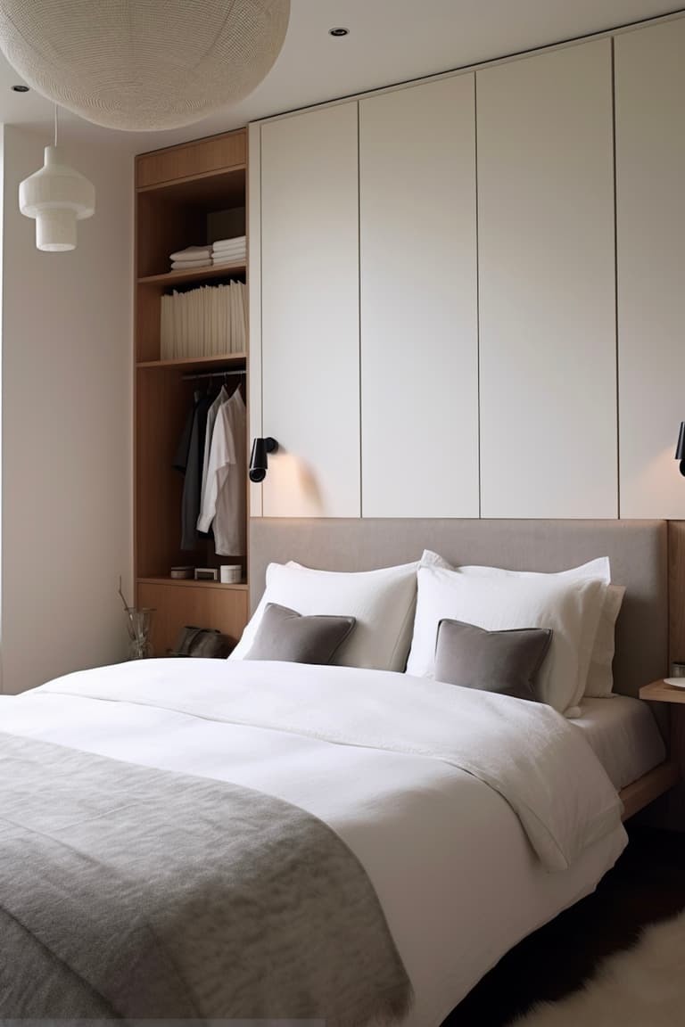 optimiser espace de rangement dans la chambre menuiserie sur-mesure