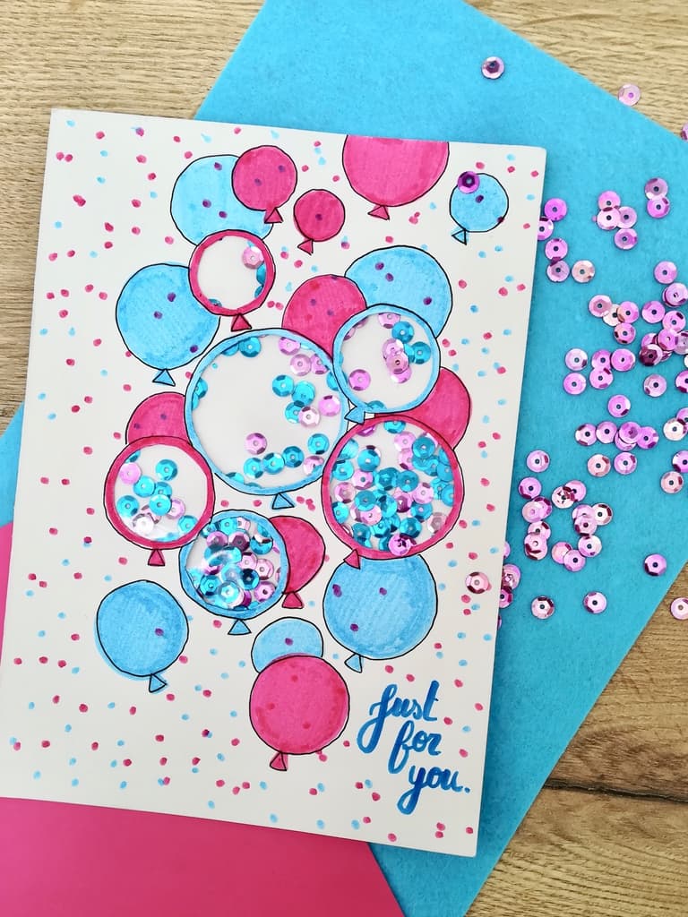 carte fête des mères naissance baby shower bleu rose - blog déco - clem around the corner