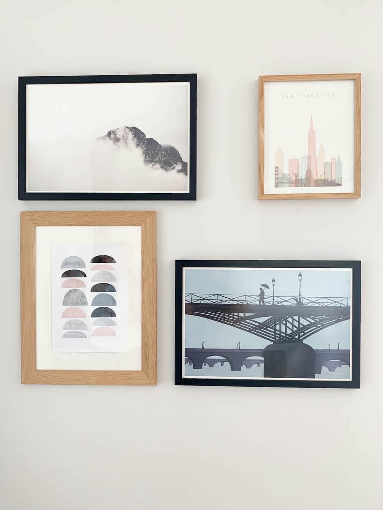 languettes accroches tableaux command mur de cadres sans trou test