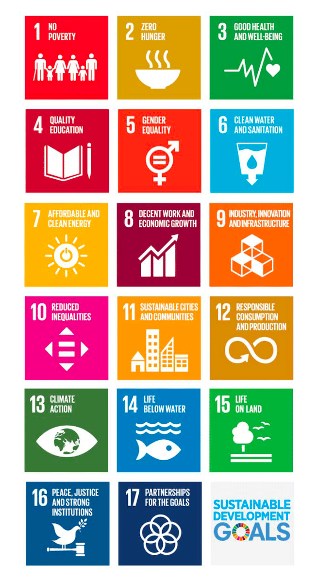 Les 17 objectifs de développement durable de l’Agenda 2030 des Nations unies