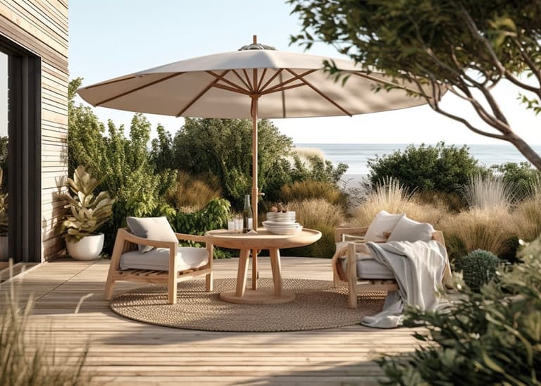 conseil déco bien choisir son parasol design