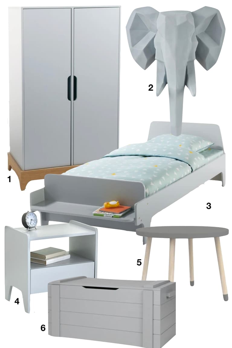mobilier pour enfant armoire bois lit table caisse jeu table de chevet - blog déco - clemaroundthecorner