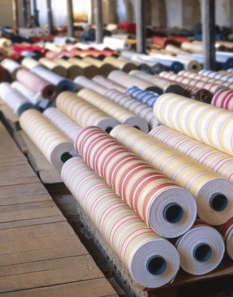 rouleau de tissu manufacture situe en france mayenne - blog déco - clemaroundthecorner