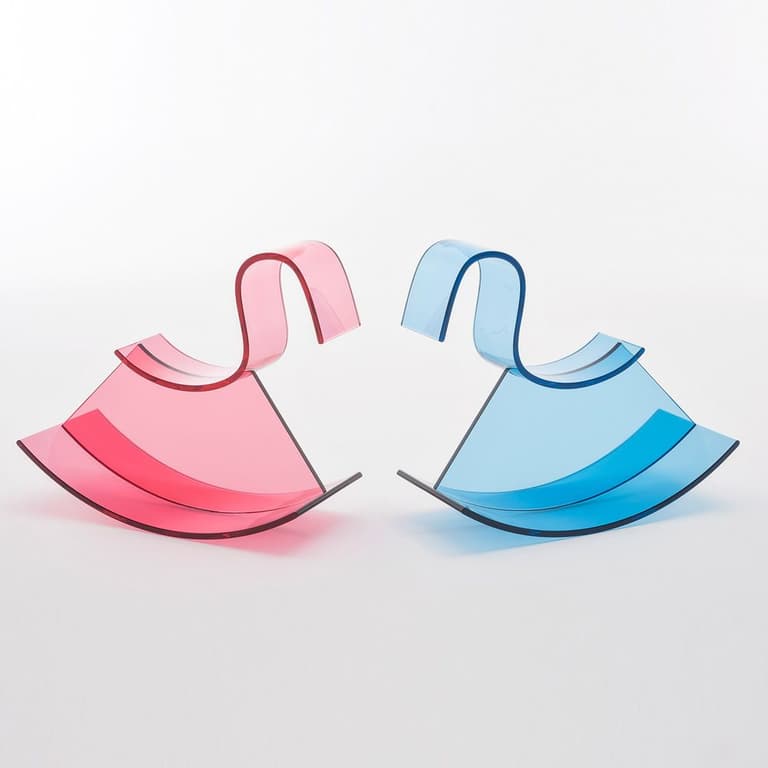 blog déco jouet enfant moderne transparent cheval à bascule