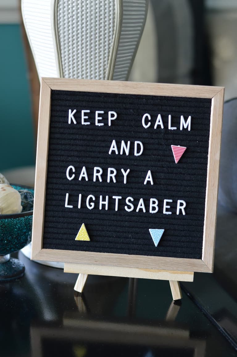 anniversaire thème star wars idée décoration minimaliste - blog déco - clem around the corner