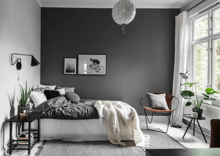 déco chambre grise parent ado scandinave confort - blog decoration clematc