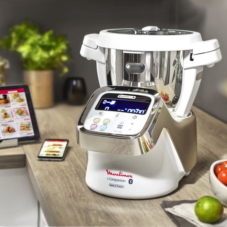 moulinex i-companion cuisine tablette connectée hi-tech - blog déco - clematc