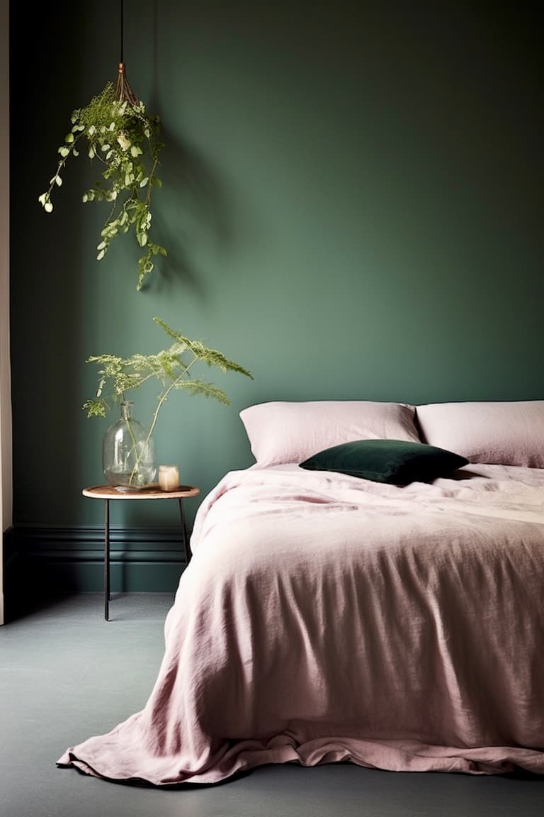 maison de campagne décoration minimaliste colorée