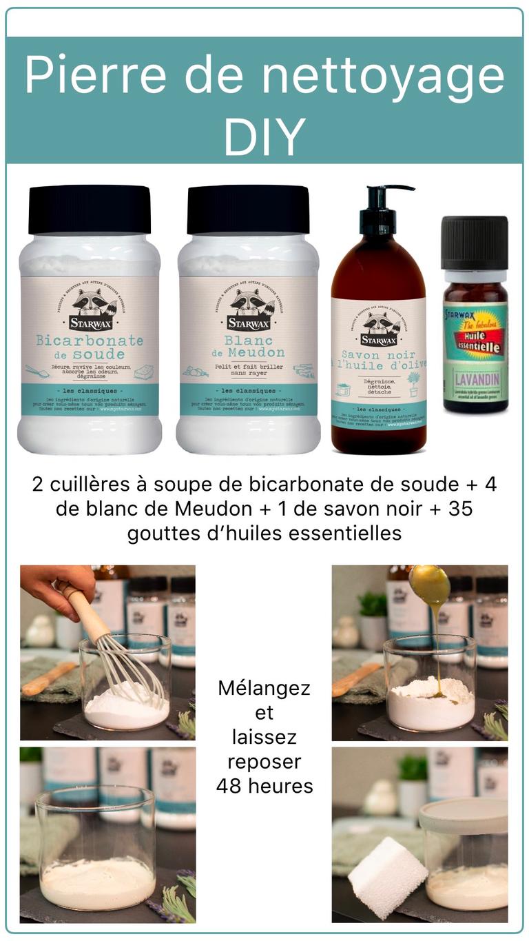 comment fabriquer soi-même pierre de nettoyage bio écolo diy - blog déco maison - clem around the corner