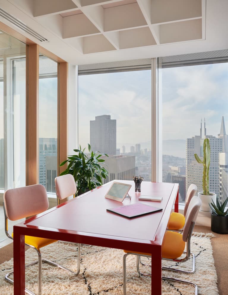 wework headquarters salesforce tower interiors offices san Francisco california paris