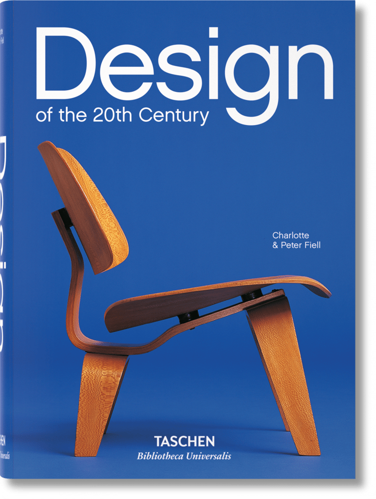 livre de design du vingtième siècle pour une bibliothèque déco