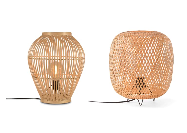 lampe pas chère rotin osier - blog déco - clem around the corner