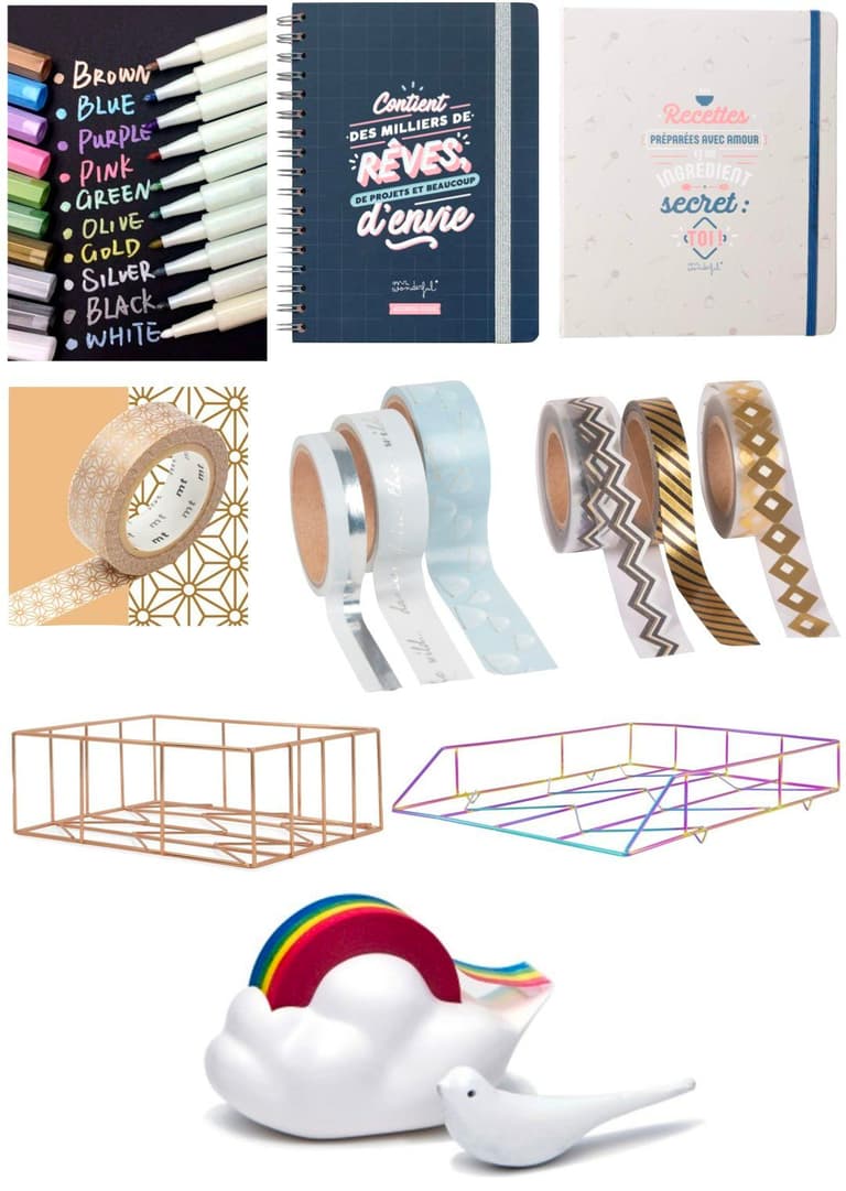 idée cadeau fille ado papeterie scrapbooking déco