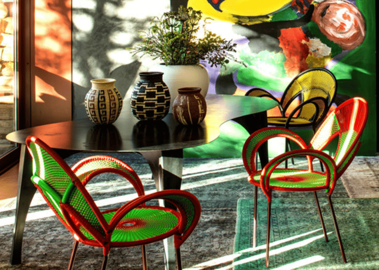 décoration africaine coloré motif wax - blog - clemaroundthecorner