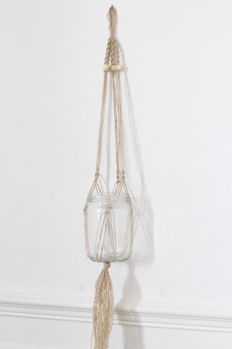 idée déco porte-plante macramé diy - blog décoration - clem around the corner