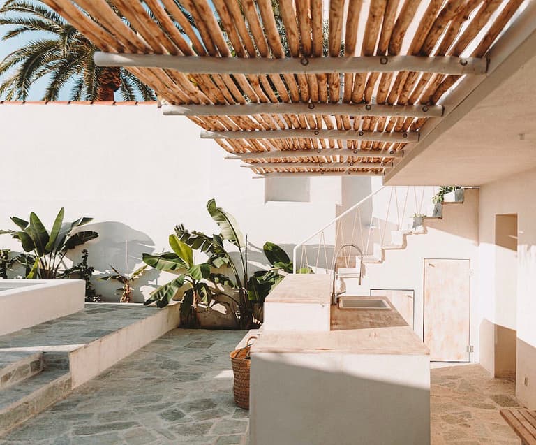 maison de vacances à Ajaccio Corse plage cuisine extérieur terrasse
