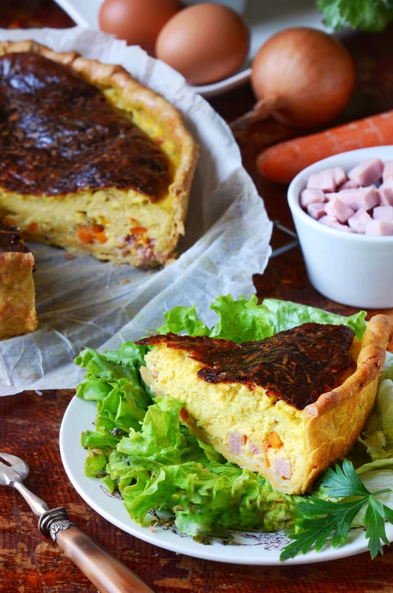 comment faire quiche lorraine épaisse et moelleuse recette maison - clem around the corner