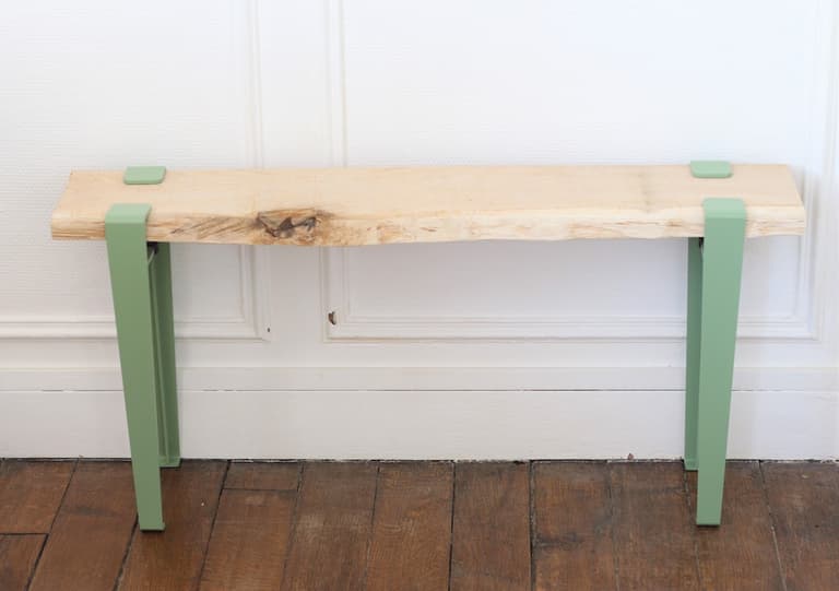 comment installer pied tiptoe console basse décoration couloir aménager idée décoration