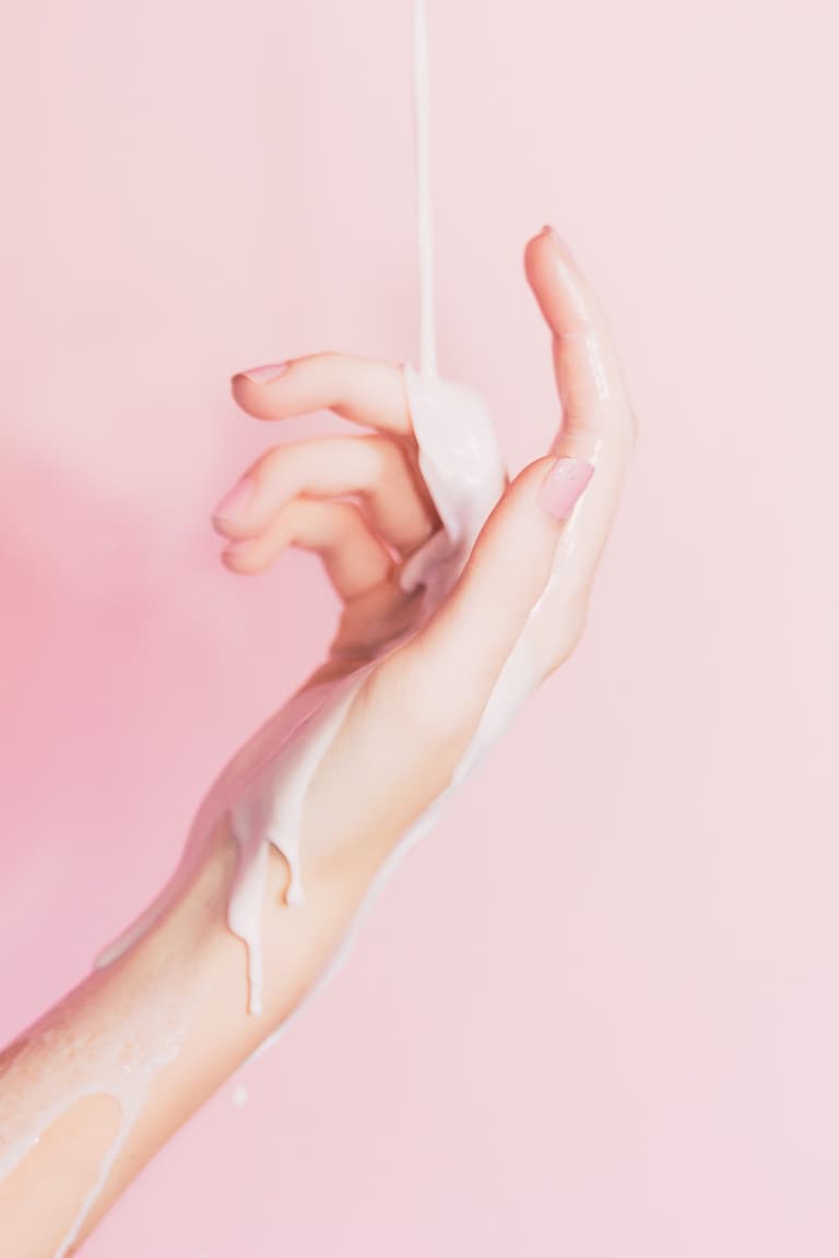 crème routine beauté soin corporel rose blog