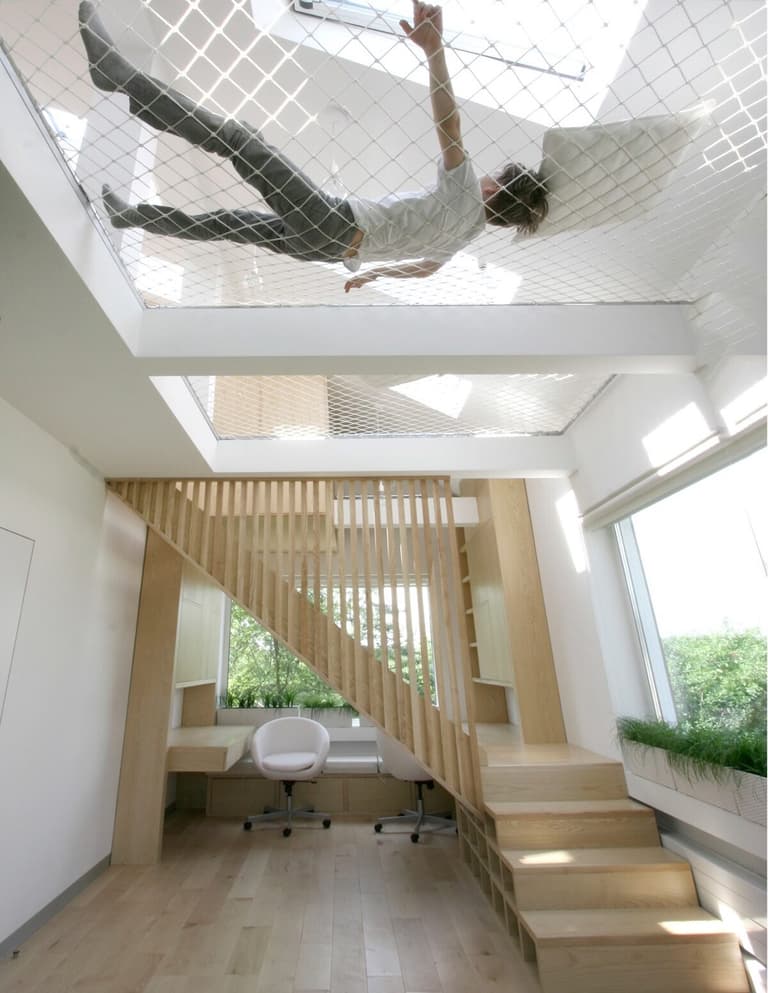 filet d intérieur blanc bureau claustra escalier bois - blog déco - clematc