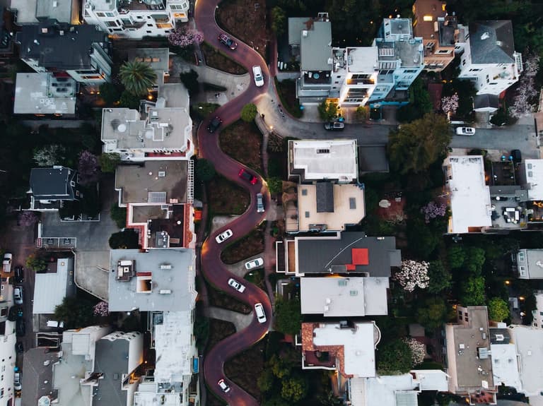 rue virage lombard street tourisme Californie city guide