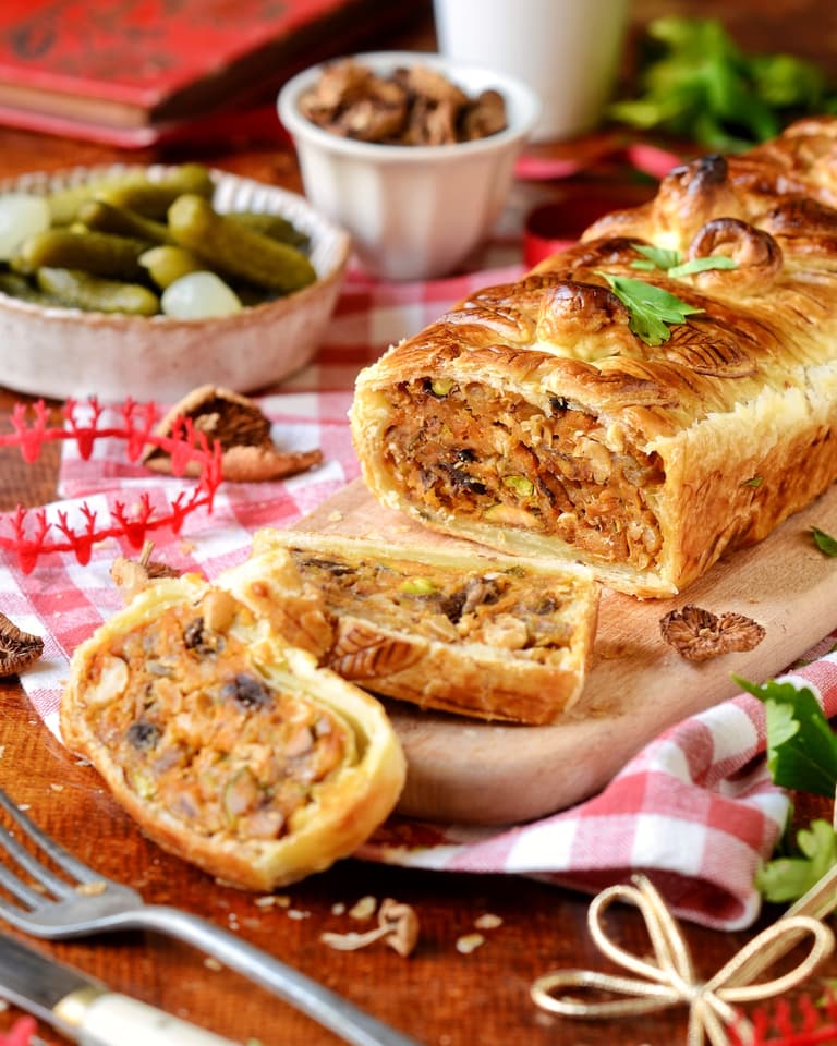 recette terrine végétarienne réveillon Noel cuisine maison menu sans viande
