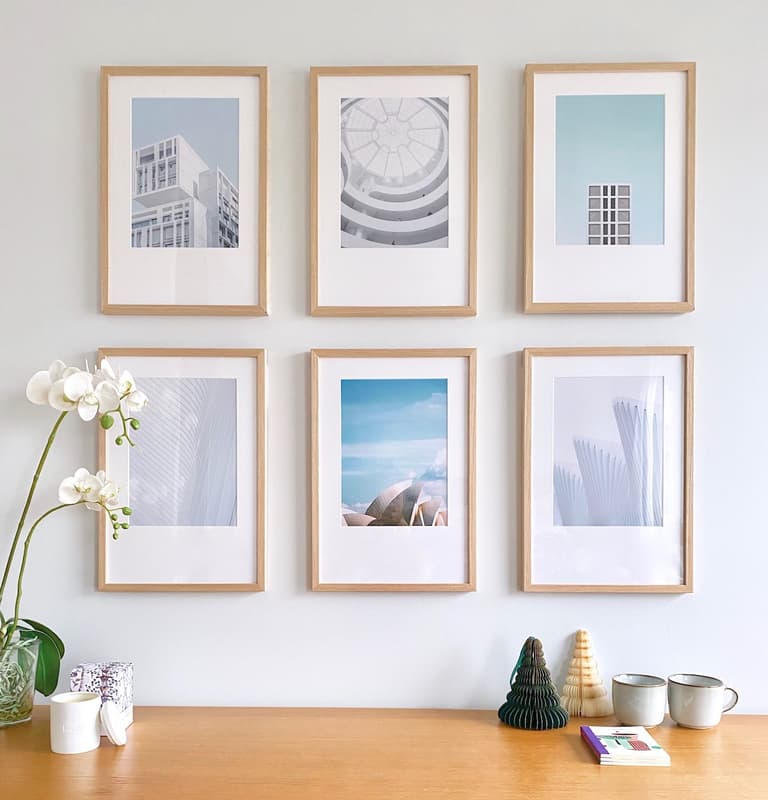 faire mur photos chambre - blog déco clem around the corner
