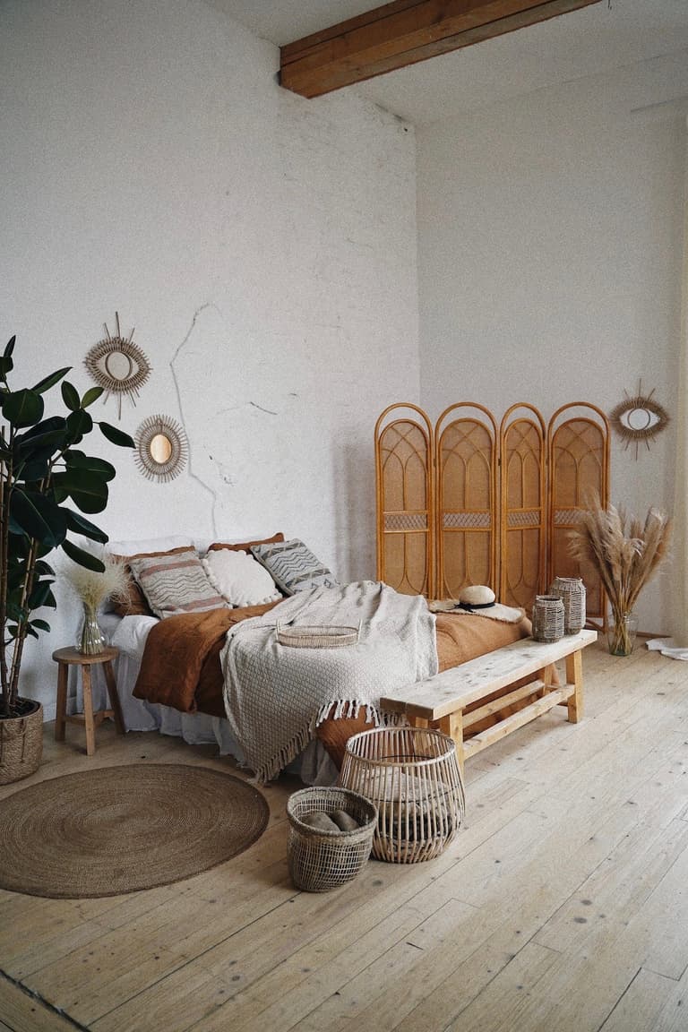 blog déco clemaroundthecorner bohème terracotta blanc