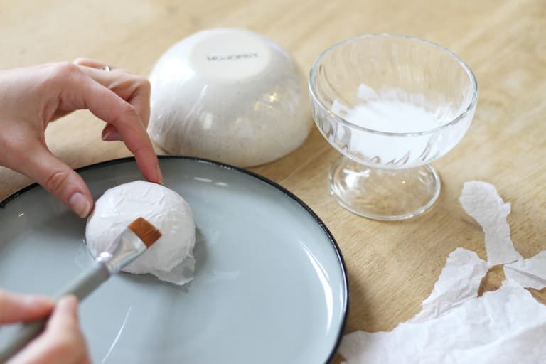 vide poche papier mâché diy facile