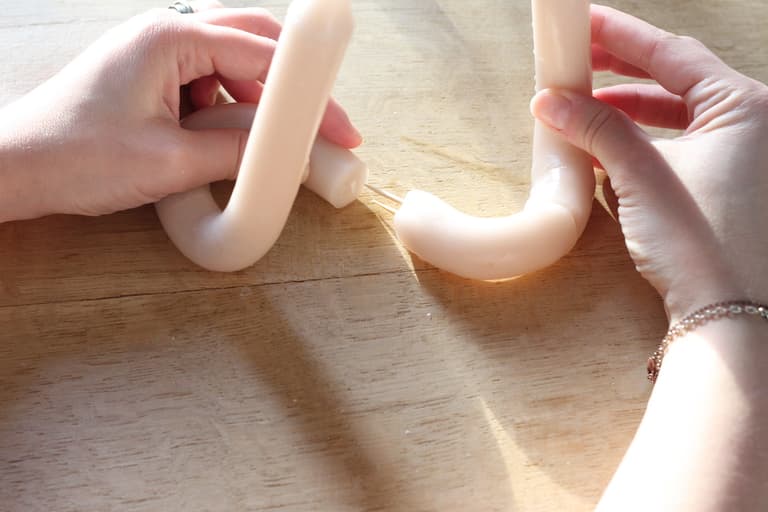 fondre Bougies spirales maison tutoriel